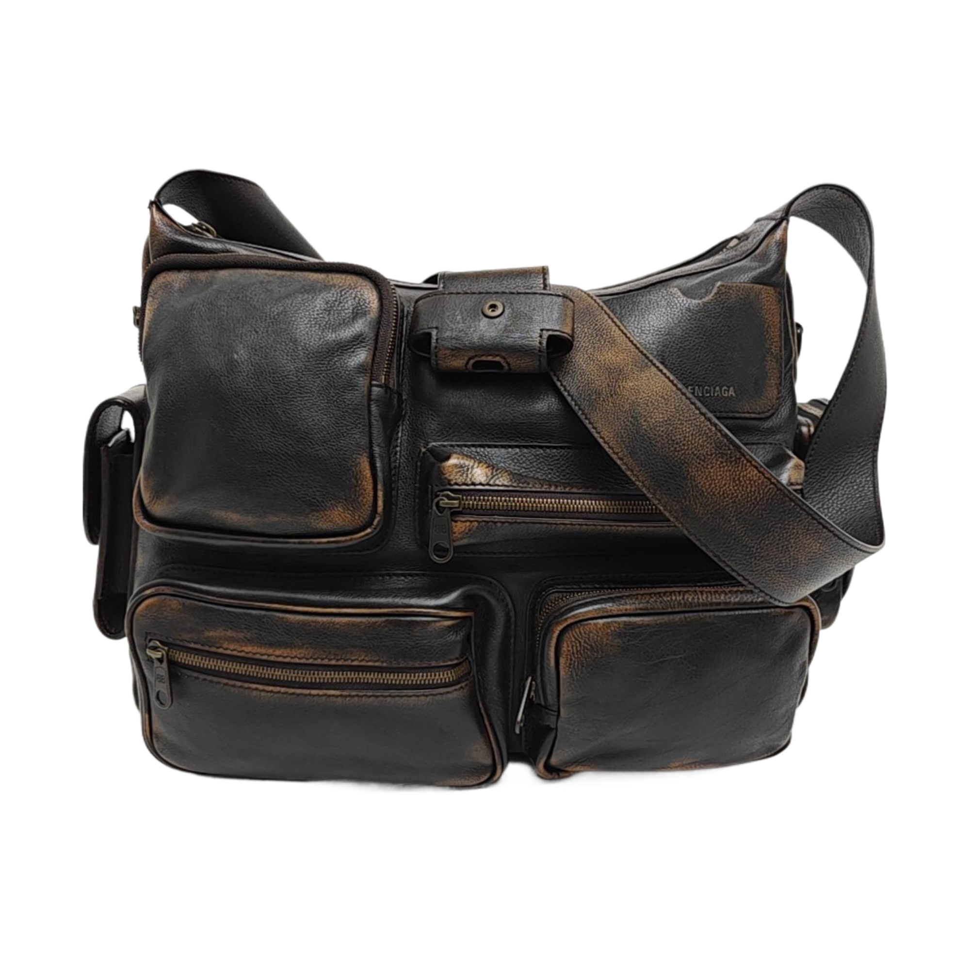 Lambskin Shoulder Bag Black
