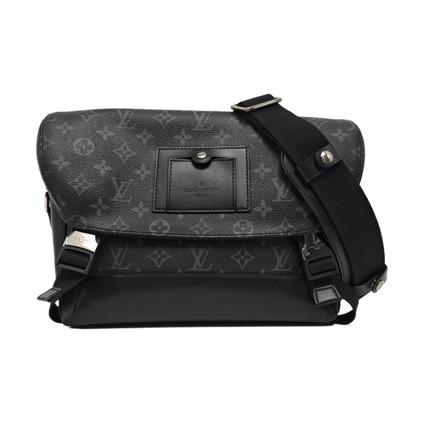 VOYAGER PM Monogram Coated Canvas Black