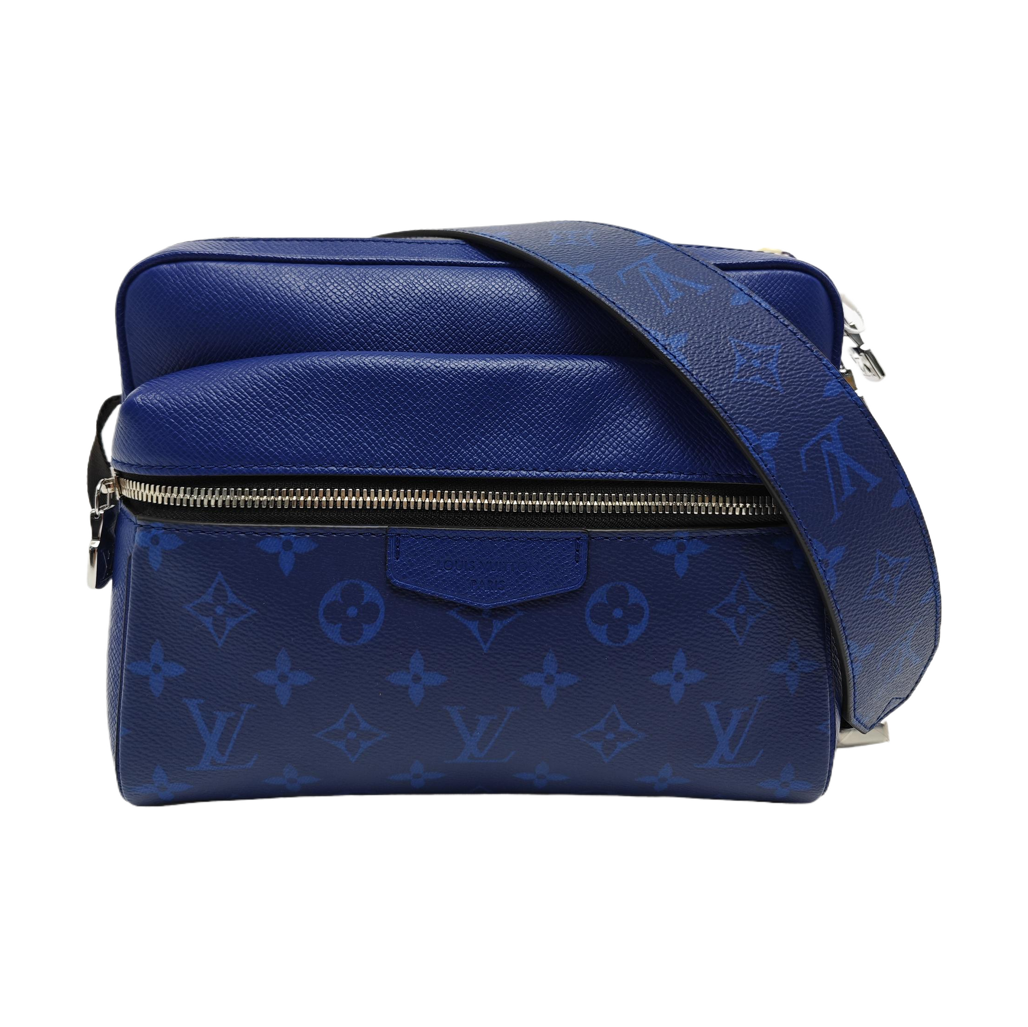 OUTDOOR PM Monogram Coated Canvas Blue