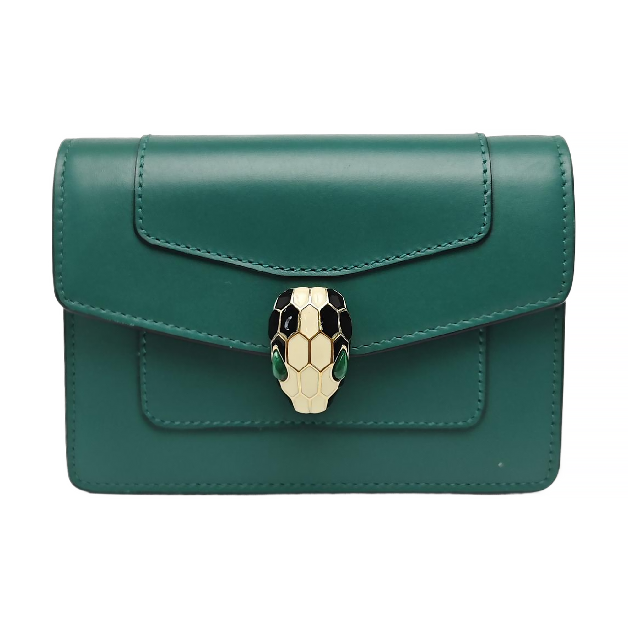SERPENTI FOREVER Calfskin Green