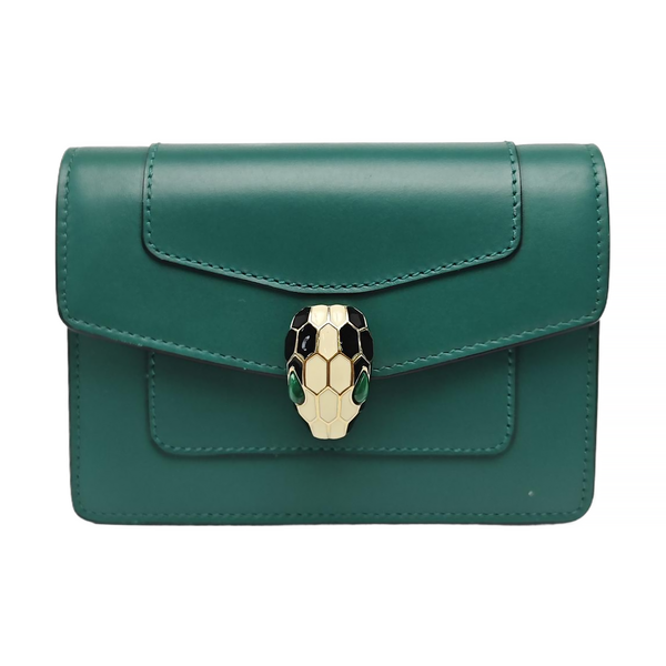 SERPENTI FOREVER Calfskin Green