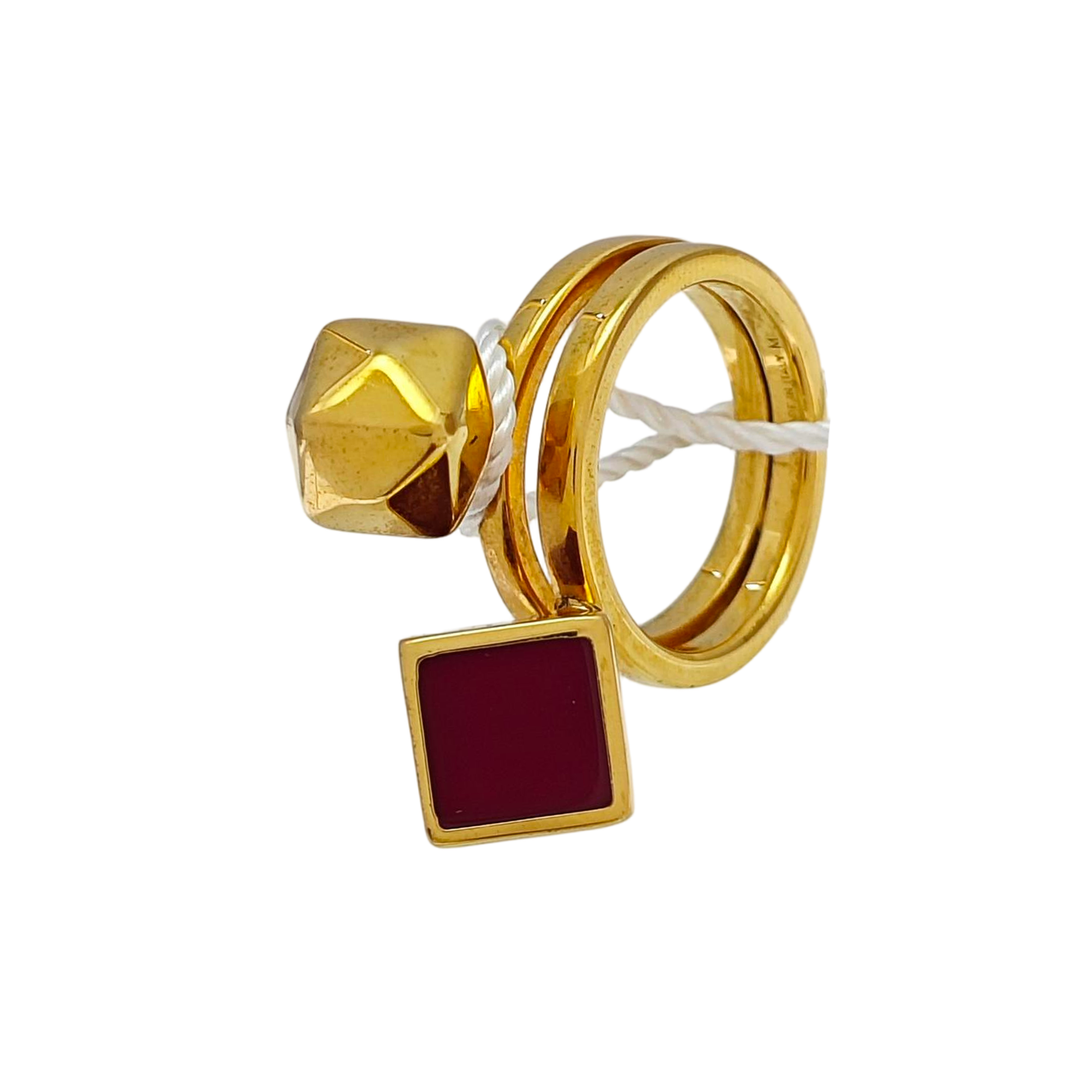 Metal Gold Ring EU 55