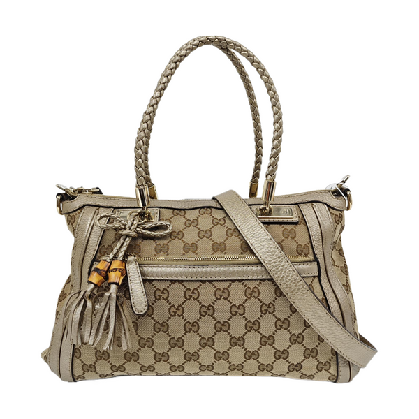 Bella Monogram Canvas Beige