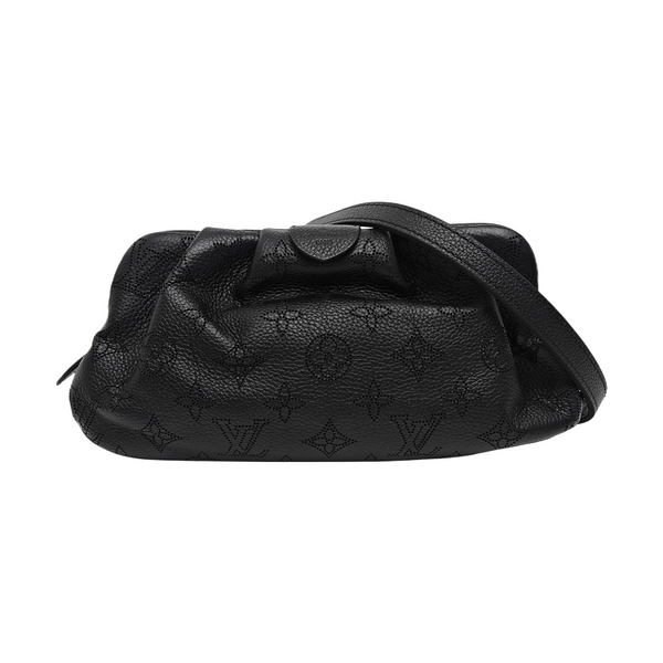 SCALA Mini Monogram Calfskin Black