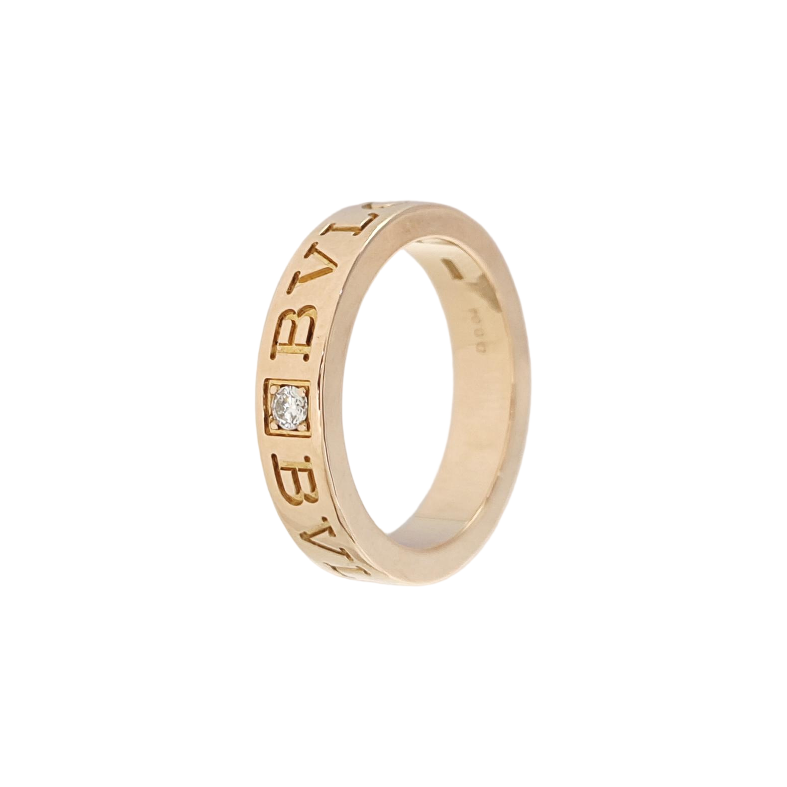 B.ZERO1 18k Rose Gold Ring EU 50
