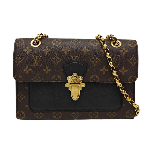 VICTOIRE Monogram Coated Canvas Brown