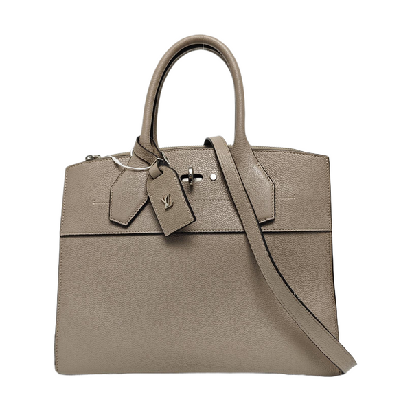 CITY STEAMER MM Calfskin Gray
