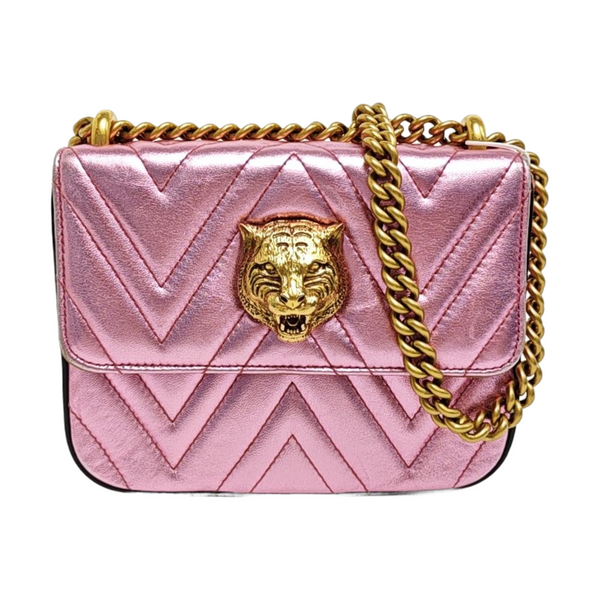 Broadway Quilted Calfskin Pink