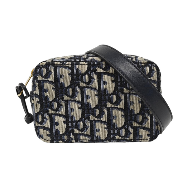 Oblique Canvas Belt Bag Beige
