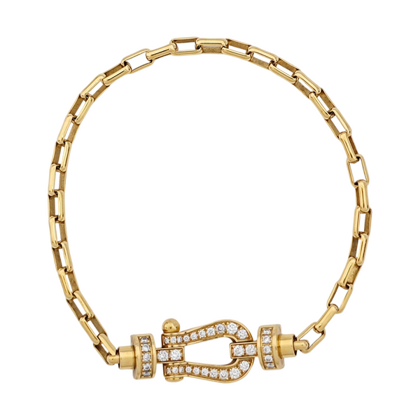 Force 10 18k Gold Bracelet