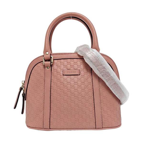 Microguccissima Monogram Calfskin Pink