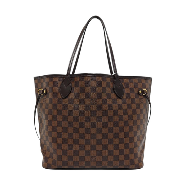 NEVERFULL MM Damier Ebene Coated Canvas Brown