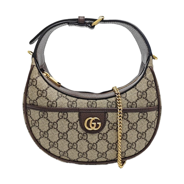 Retro Mini Monogram Coated Canvas Brown