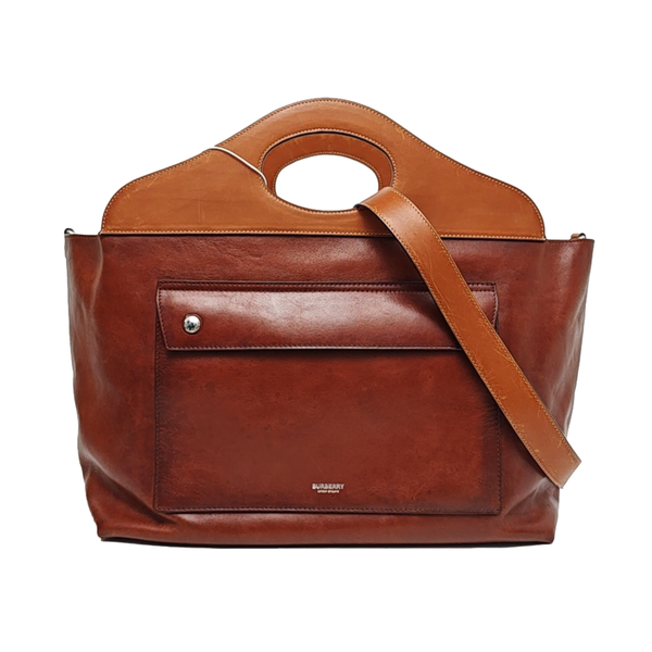 Pocket Medium Calfskin Brown