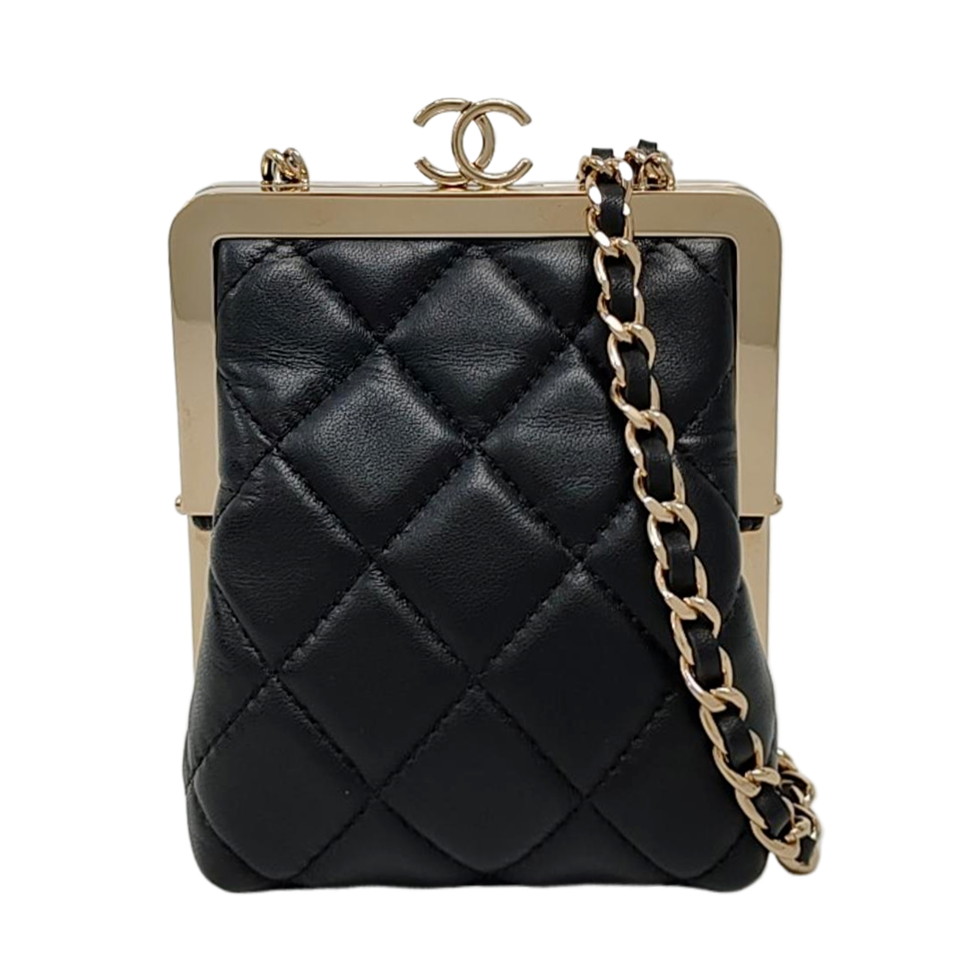Quilted Lambskin Black