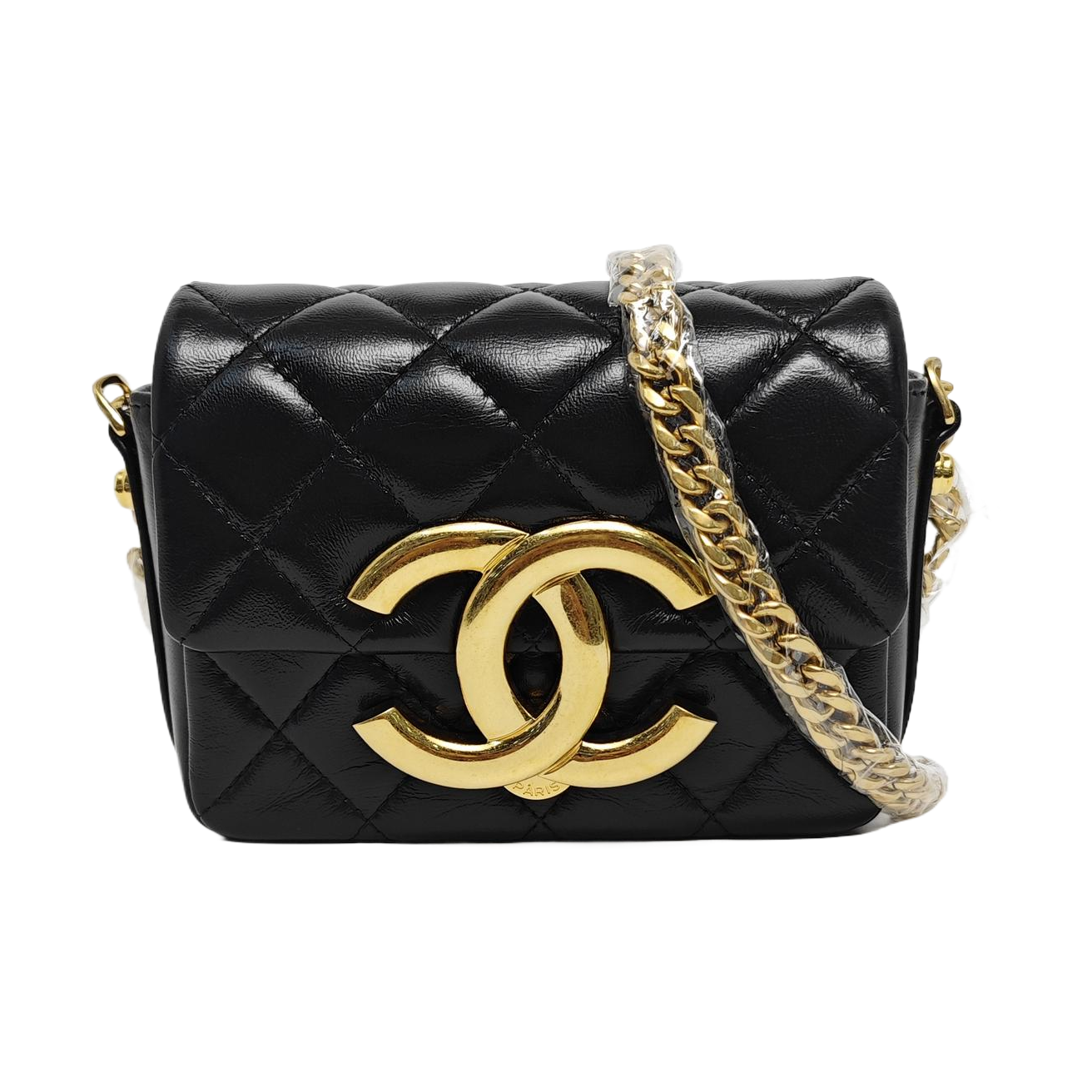 Quilted Lambskin Small Black