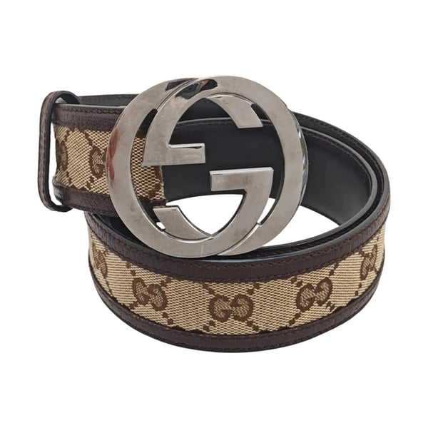 Fabric Belt Brown