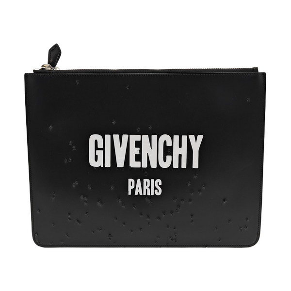 Calfskin Clutch Black