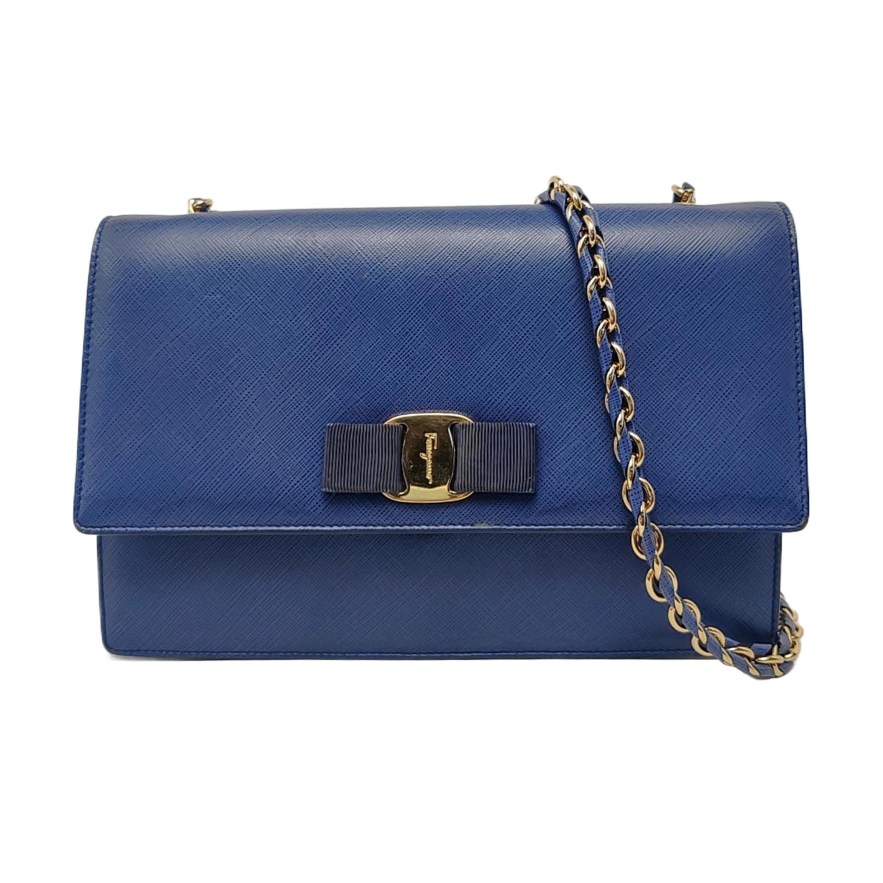 Ginny Calfskin Blue