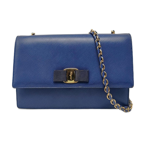 Ginny Calfskin Blue
