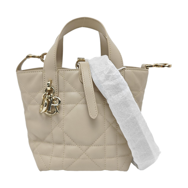 Toujours Cannage Calfskin Beige