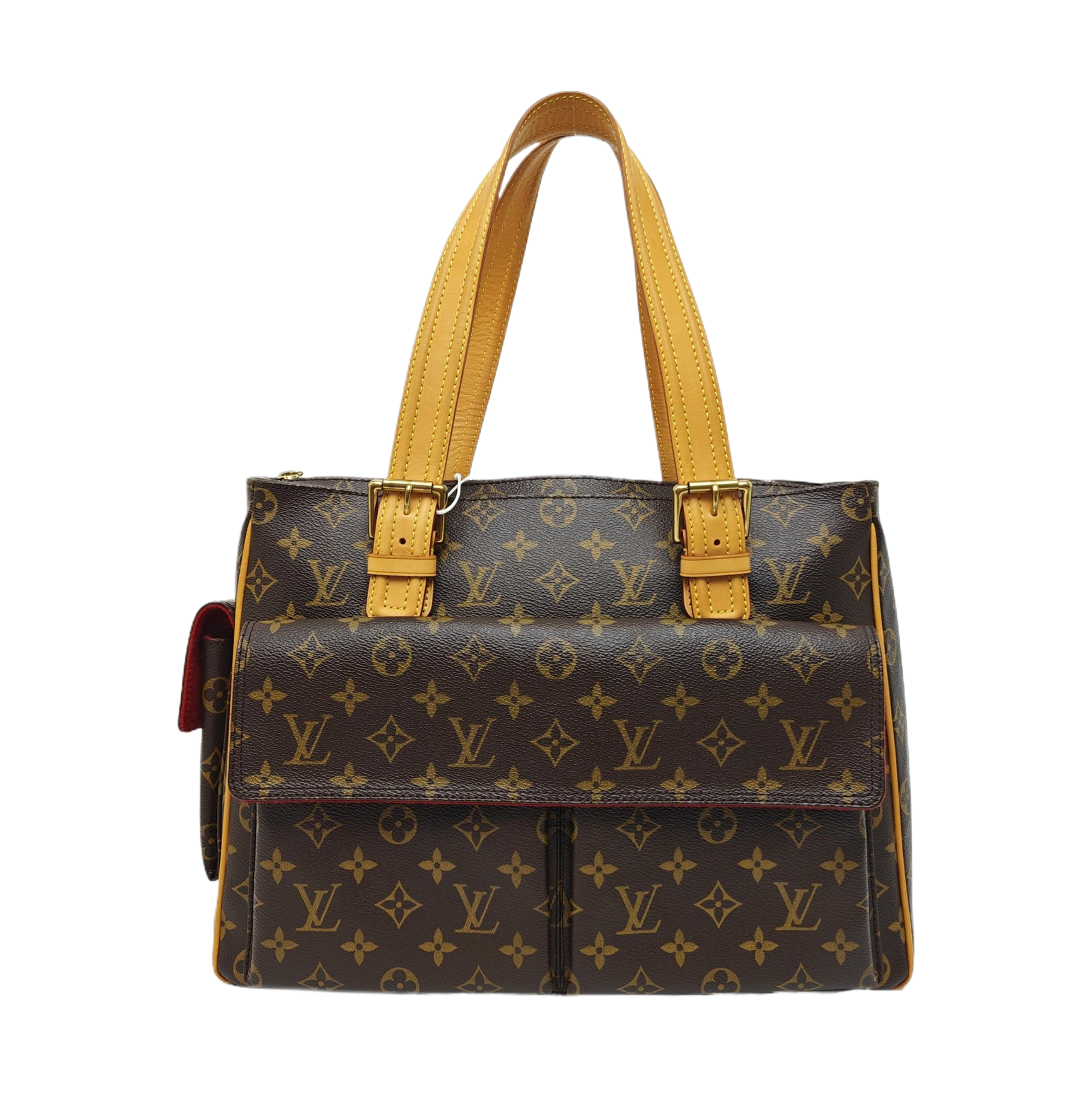 MULTIPLE Monogram Coated Canvas Brown