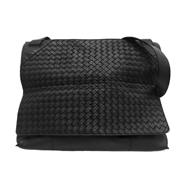 Calfskin Shoulder Bag Black