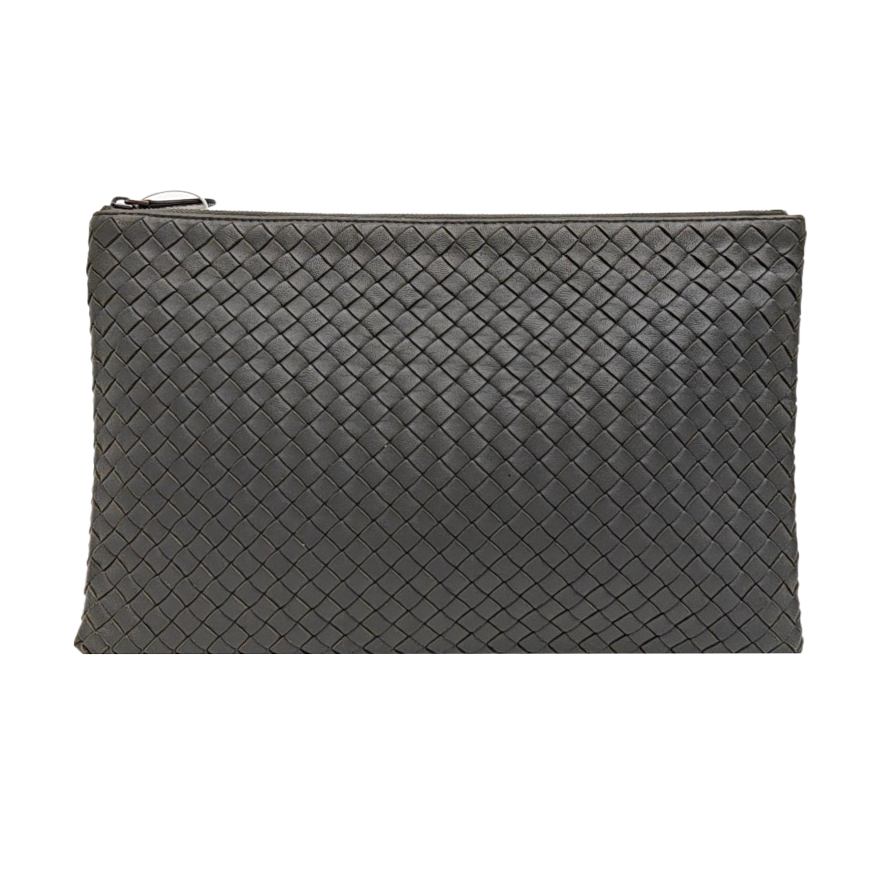 Lambskin Clutch Gray