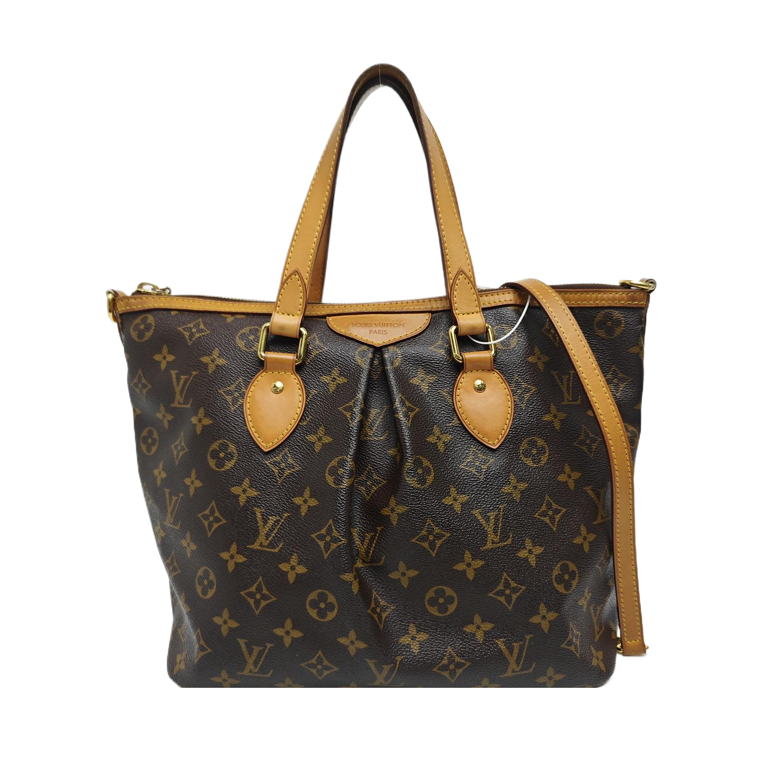 PALERMO PM Monogram Coated Canvas Brown