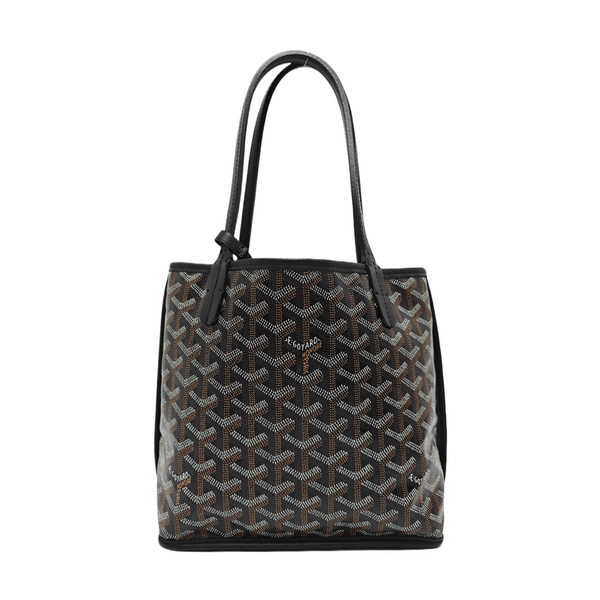 Anjou Mini Coated Canvas Black