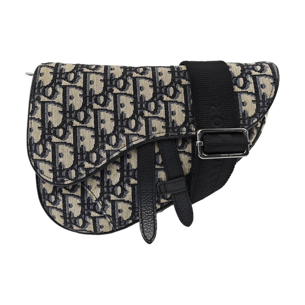 Saddle Mini Oblique Canvas Beige