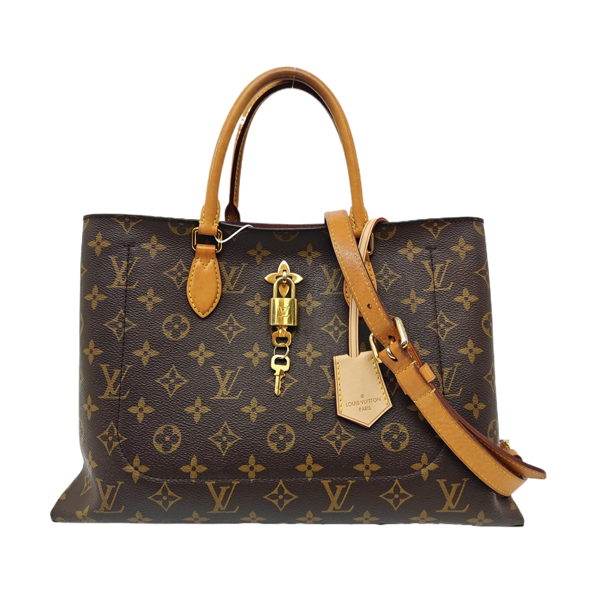 FLOWER Monogram Coated Canvas Brown