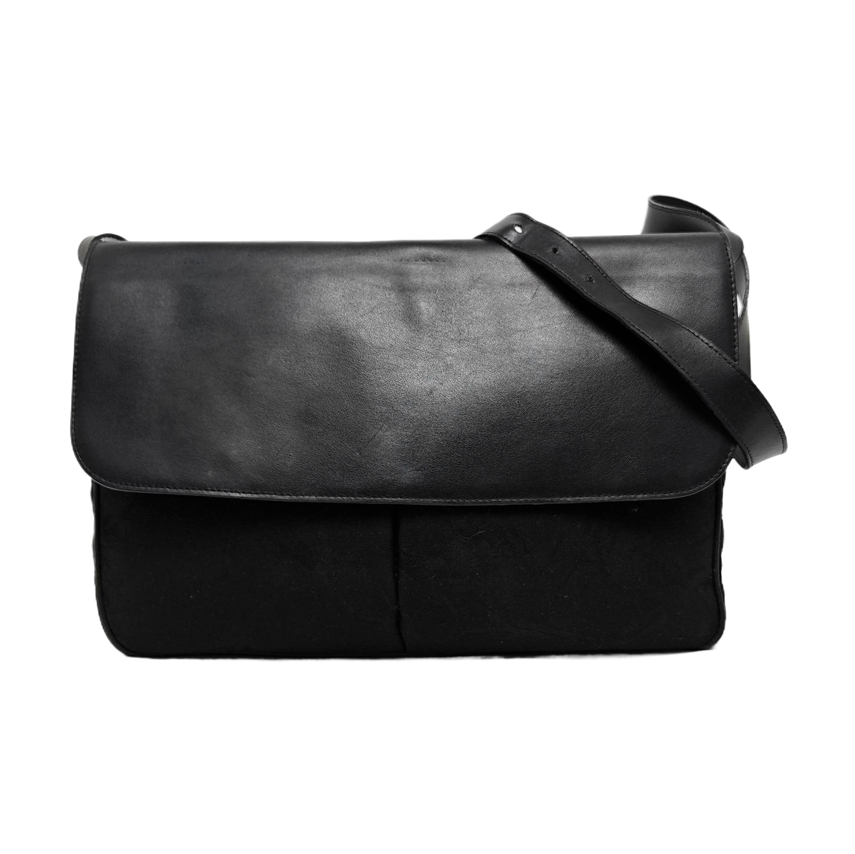 Canvas Shoulder Bag Black