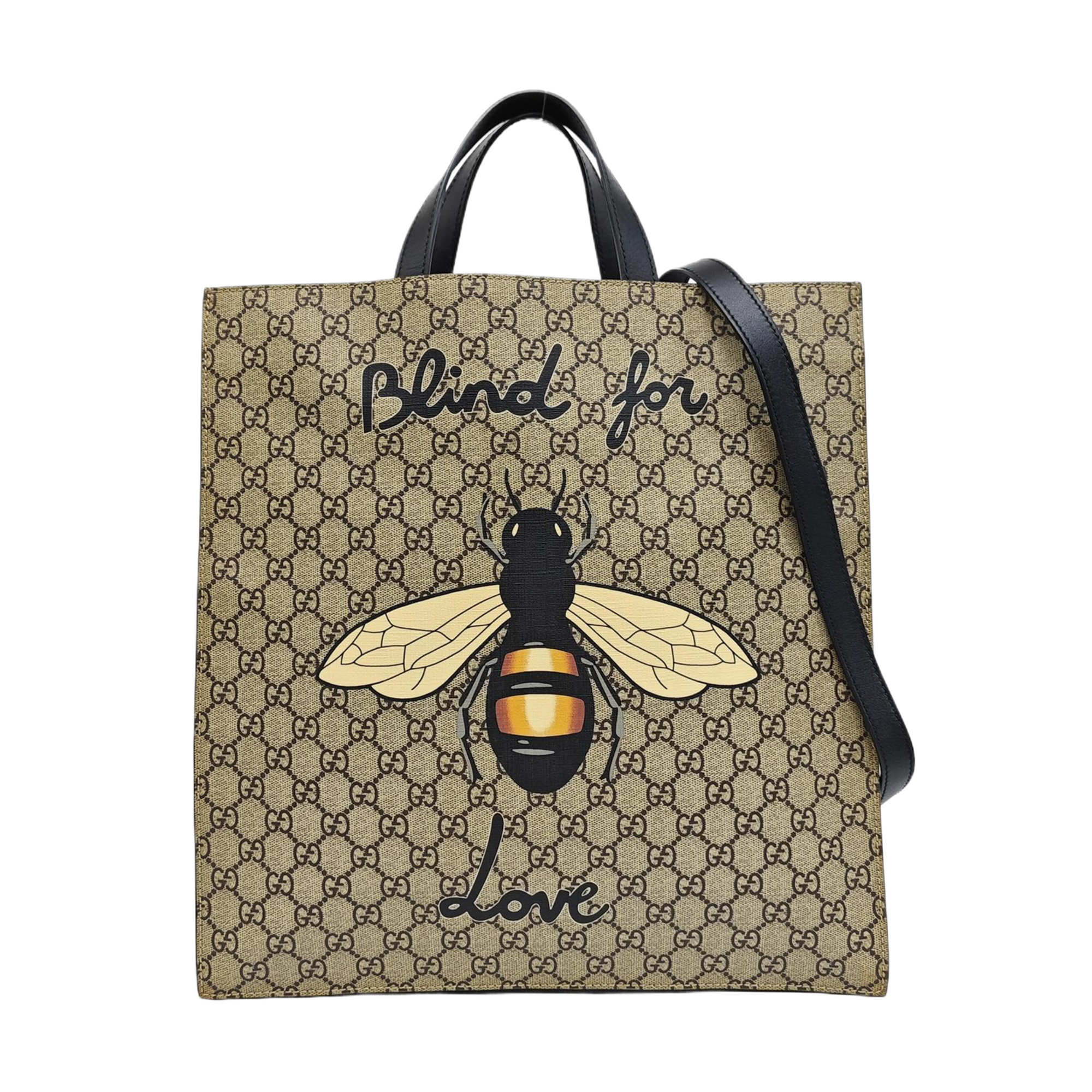 GG Supreme Monogram Coated Canvas Brown