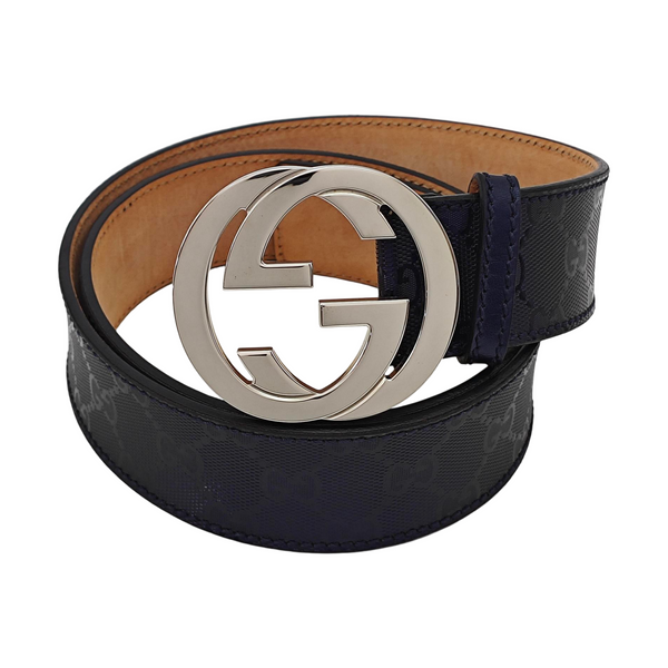 Leather Belt Purple