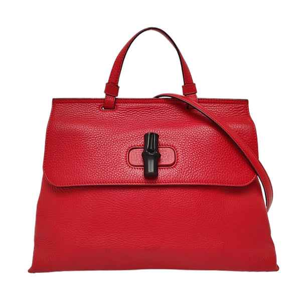Daily Calfskin Red