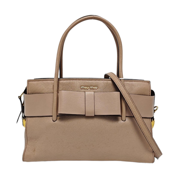 Calfskin Tote Bag Brown