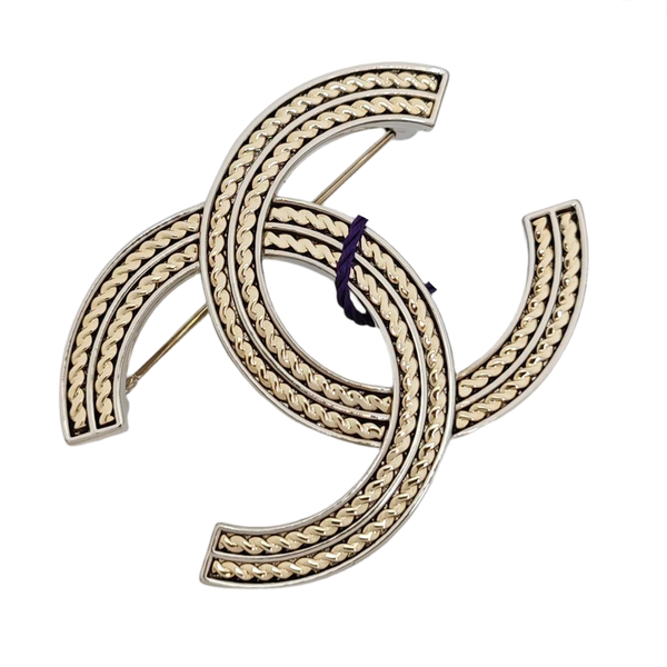 Metal Silver Brooch