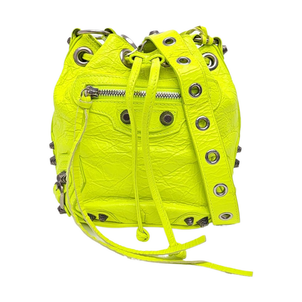 Le Cagole Calfskin Green