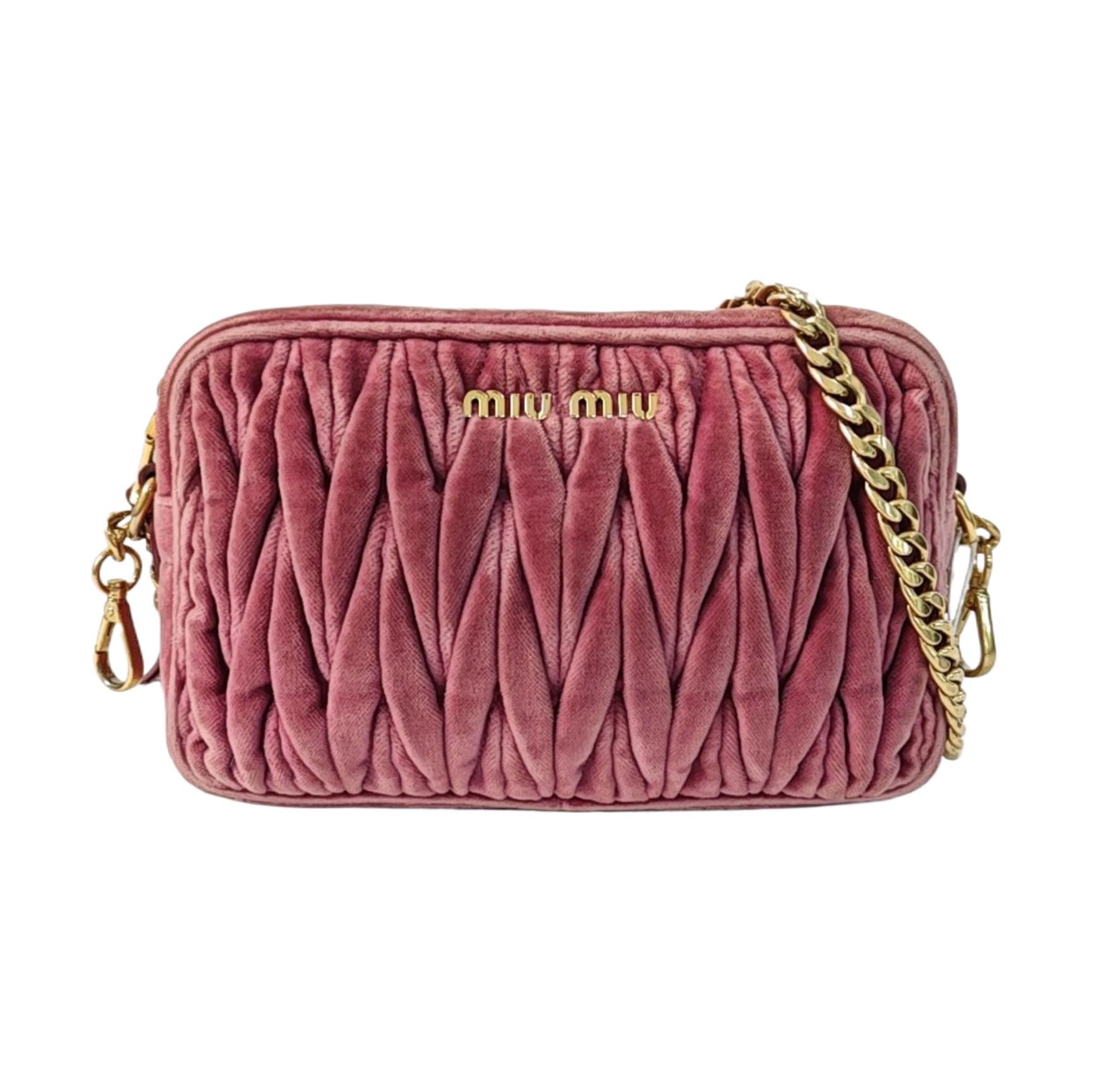 Matelassé Quilted Velvet Beige