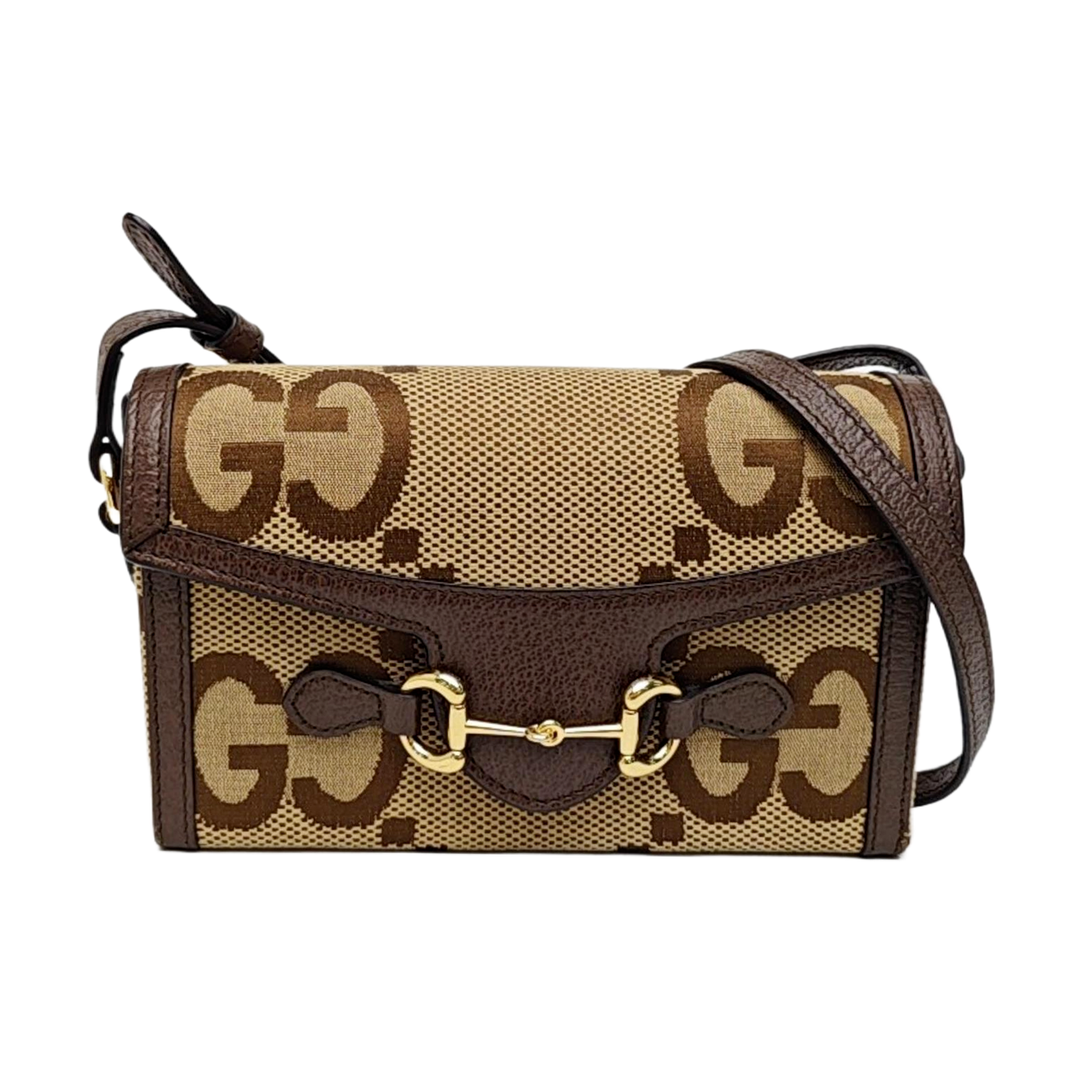 Horsebit 1955 Mini Monogram Canvas Beige
