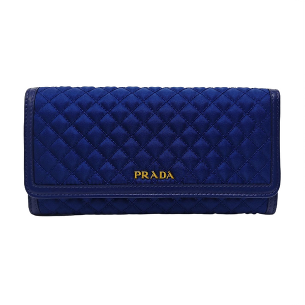 Fabric Wallet Blue