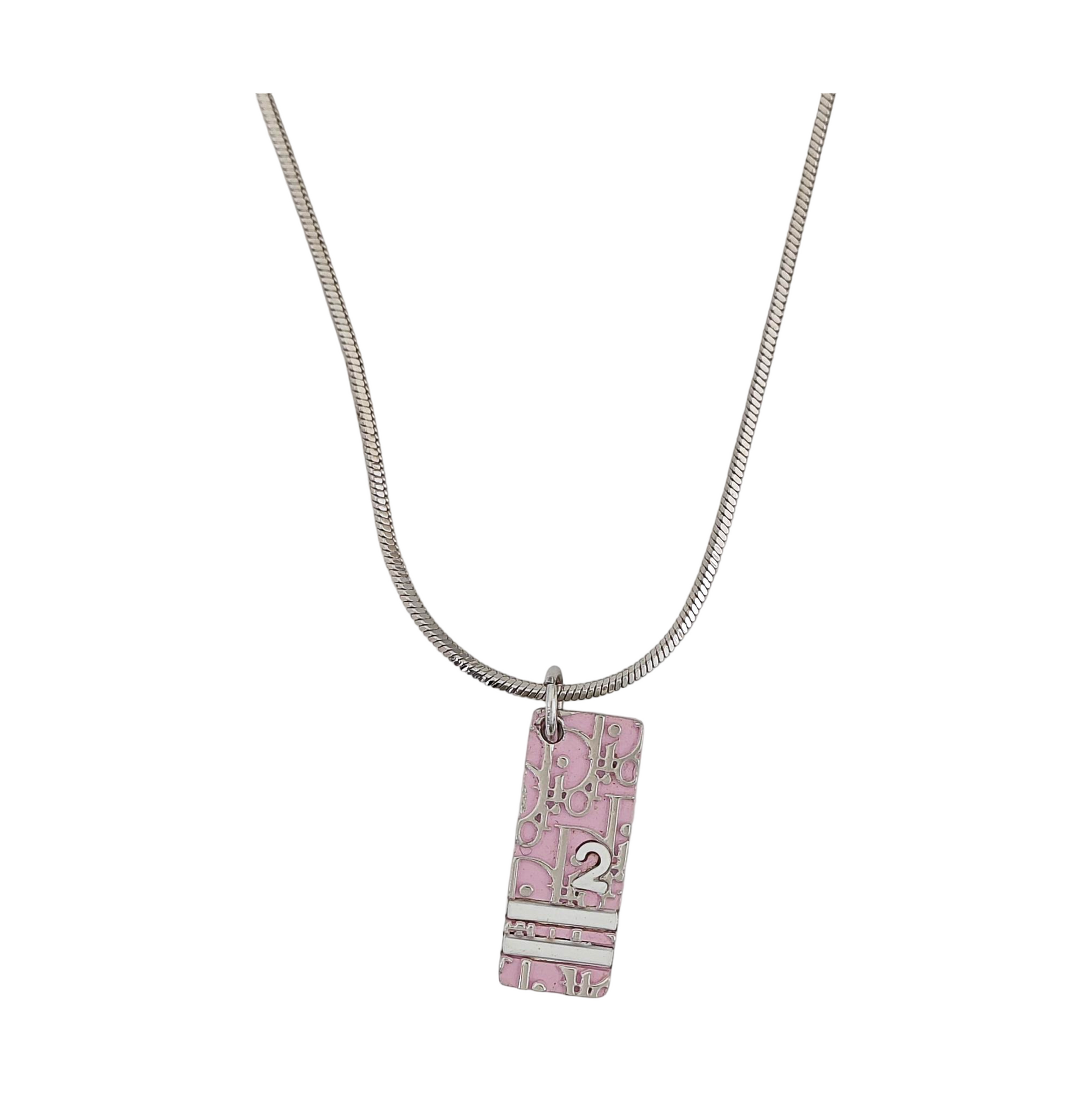 Trotter 2 Metal Silver Necklace