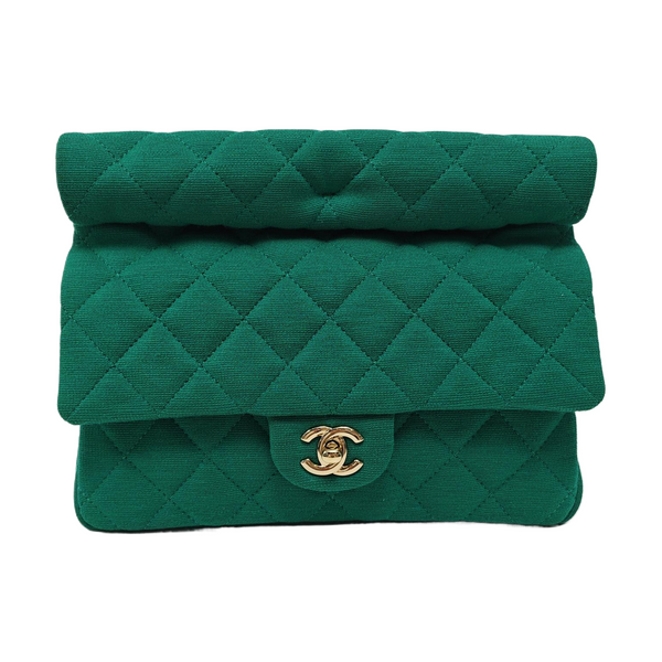 Quilted Fabric Green