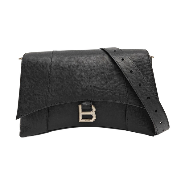 Calfskin Shoulder Bag Extra Small Black