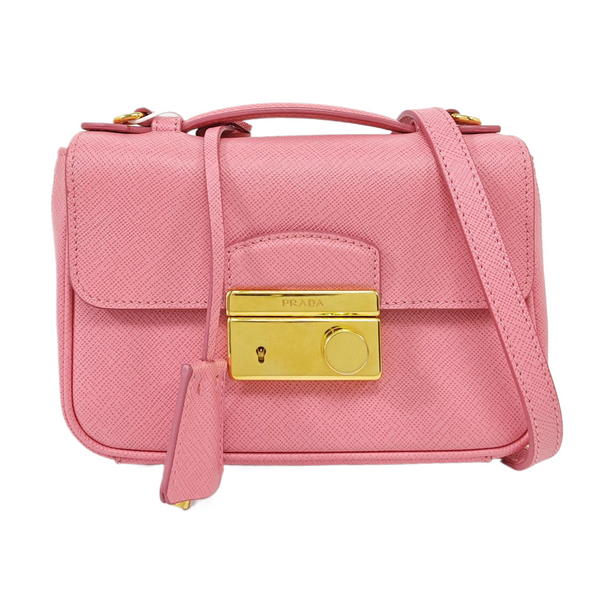 Sound Bag Saffiano Calfskin Pink
