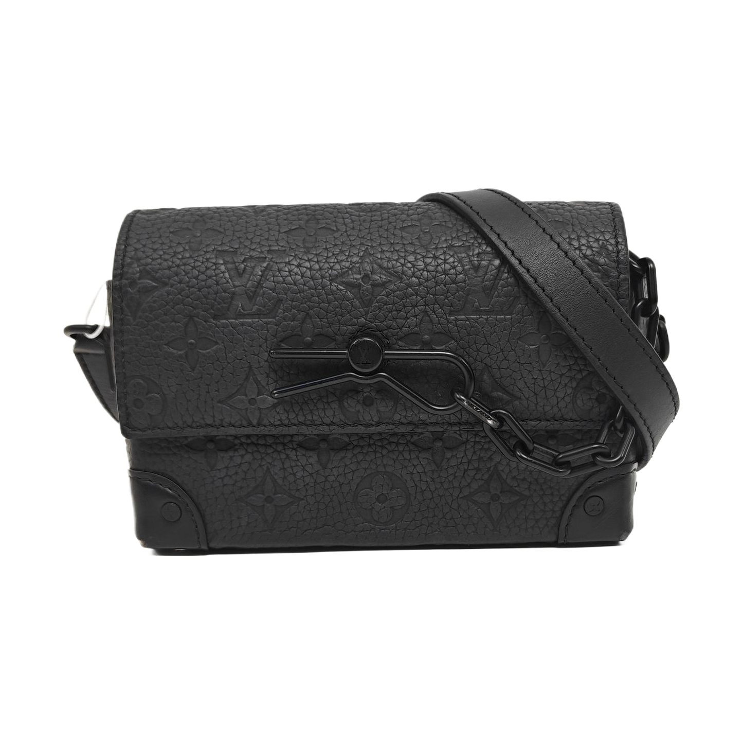 SOFT TRUNK Mini Monogram Calfskin Black