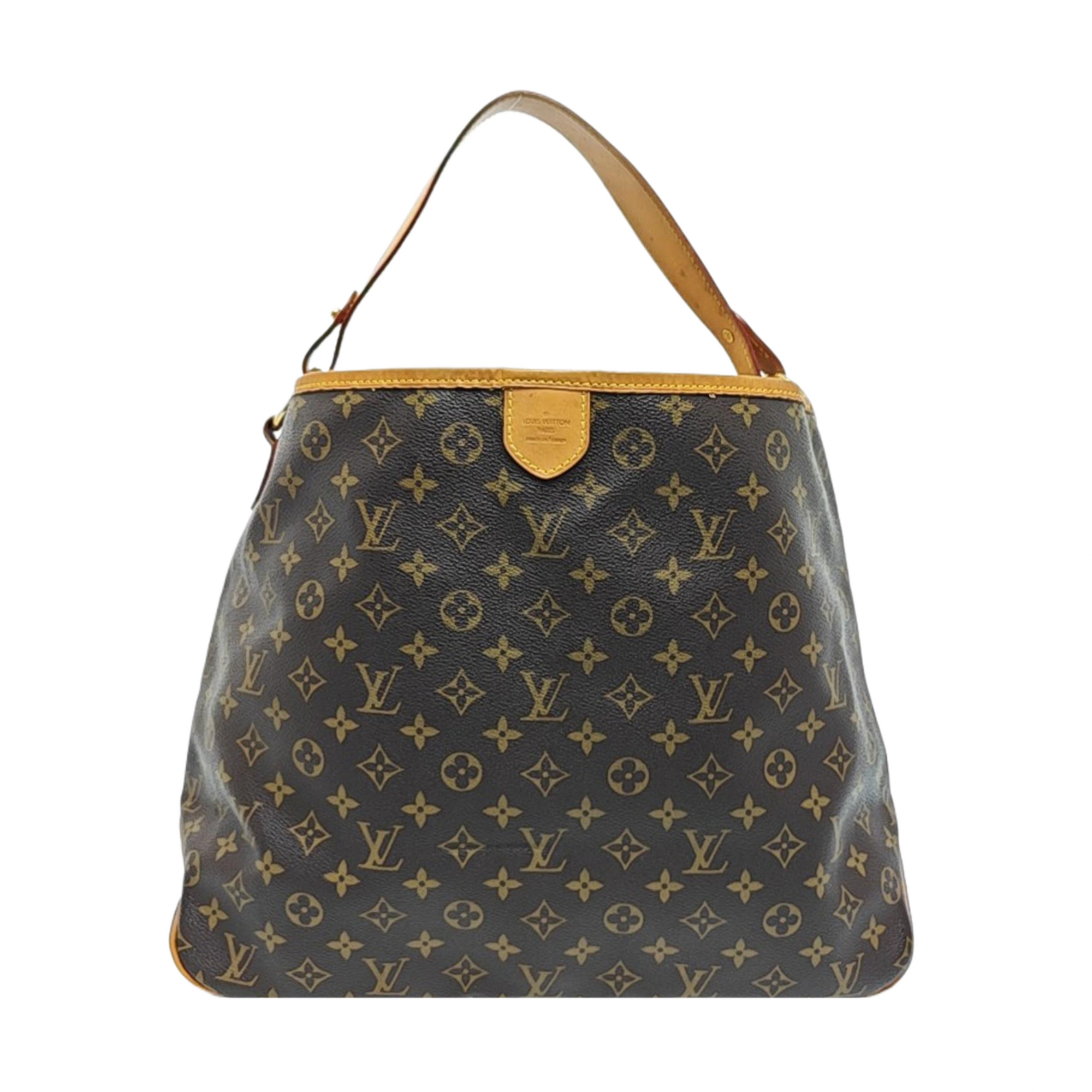 DELIGHTFUL Monogram Coated Canvas Brown