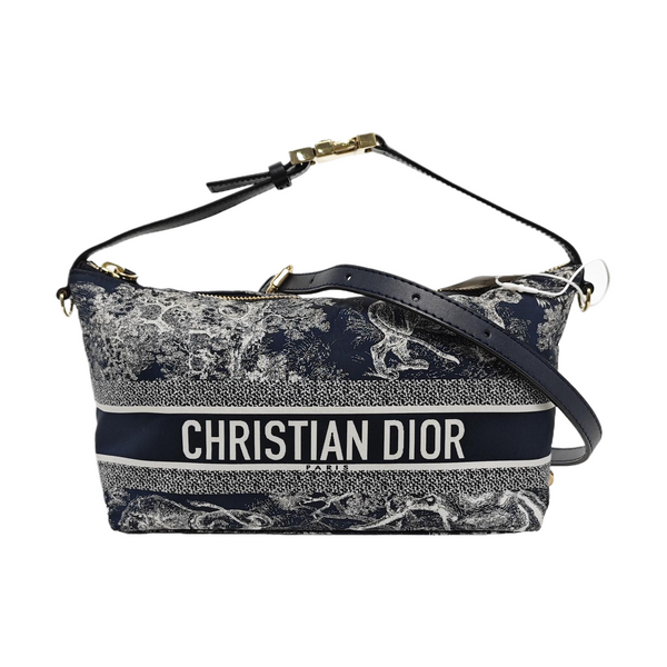 Diortravel Nomad Medium Fabric Blue