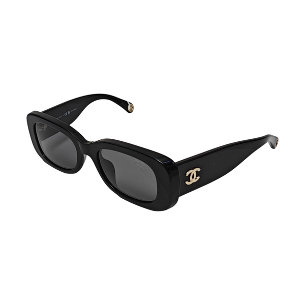 Synthetic Sunglasses Black